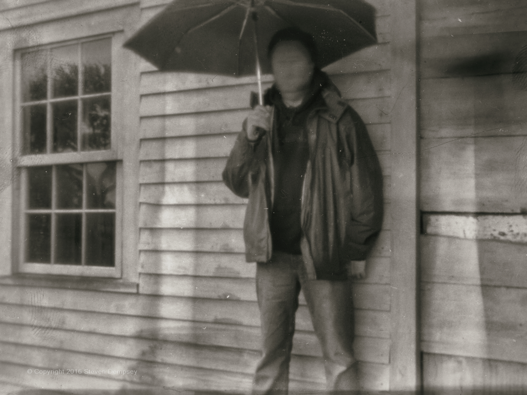 Self Portrait with Umbrella