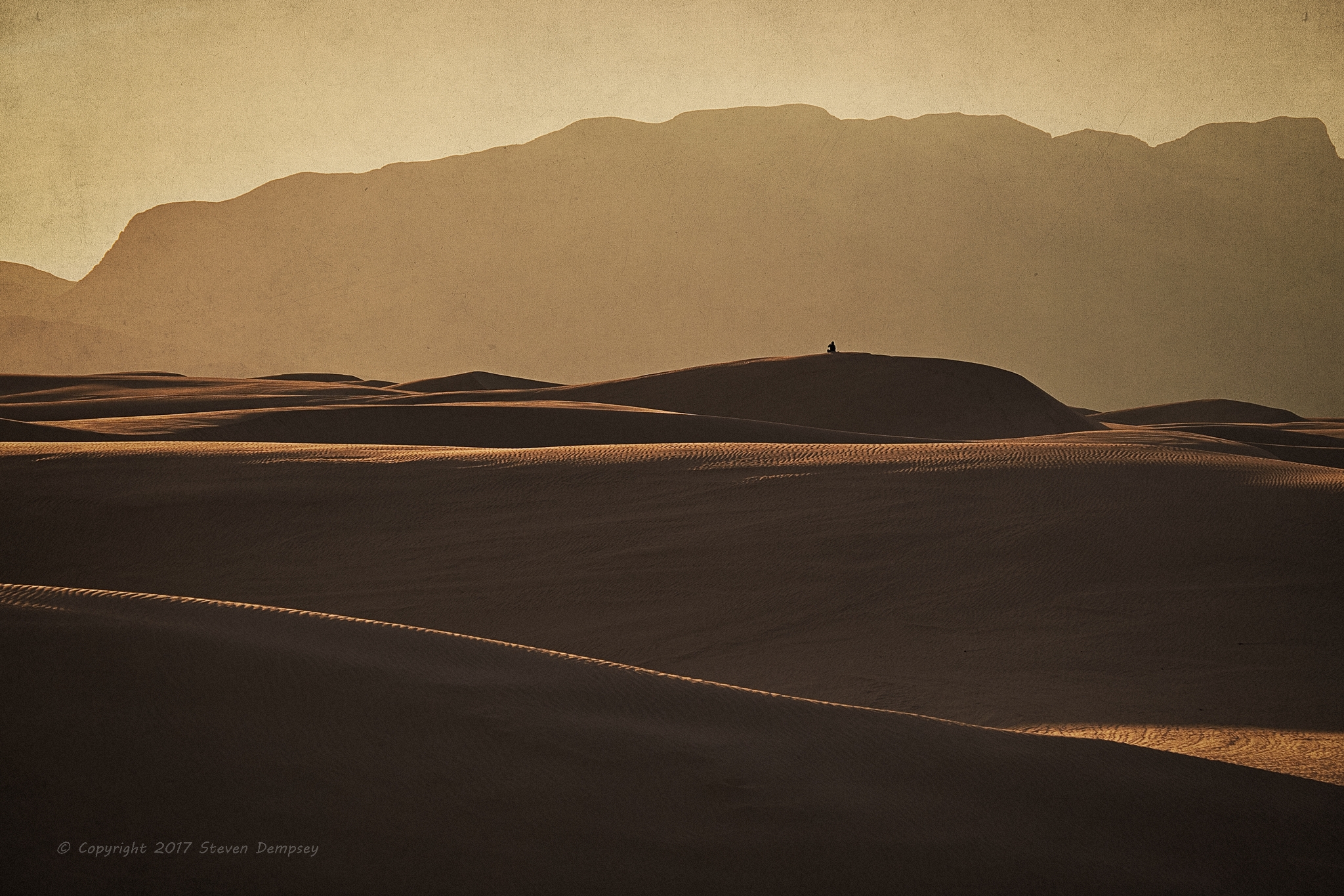 Alone on the Dunes